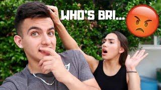 CALLING GIRLFRIEND ANOTHER GIRLS NAME PRANK!!! (GETS CRAZY)