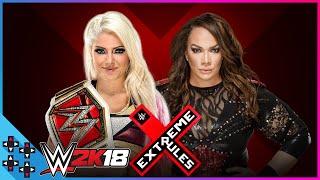 Extreme Rules 2018: Alexa Bliss vs. Nia Jax - Extreme Rules Raw Women's Title Match - WWE 2K18 Sims