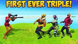 3 KILLS WITH 1 BULLET! - Fortnite Funny Fails and WTF Moments! #261 (Daily Moments)