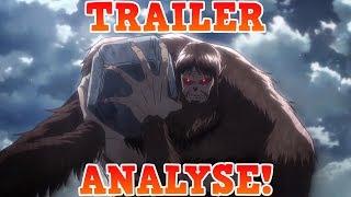 Attack on Titan Staffel 3 Teil 2 TRAILER Analyse! [Deutsch/German]