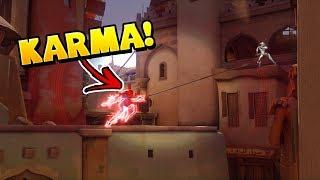 INSTANT KARMA On Unsuspecting Widow... - Overwatch Funny Moments Best Plays 71