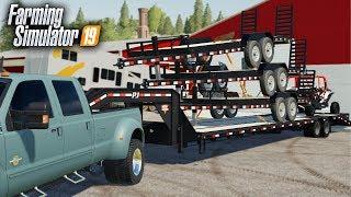 FS19- TRAILERS FOR SALE! BUILDING A TRAILER DEALERSHIP NEXT TO ROLLING COAL CUSTOMS!