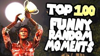 Dead by Daylight TOP 100 funny random moments montage