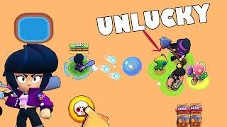 INSANE LUCKY or UNLUCKY MOMENTS ! Brawl Stars Funny Moments & Glitches #24