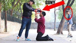 Gangster With Real Gun Prank Part 3 | Pranks In India 2019