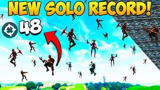 48 KILLS BY 1 PLAYER! NEW SOLO *RECORD* - Fortnite Funny Fails and WTF Moments! #243 (Daily Moments)