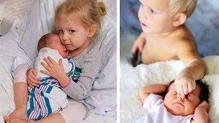 Cute Baby Siblings Playing Together ???? Funny Fails Baby Video
