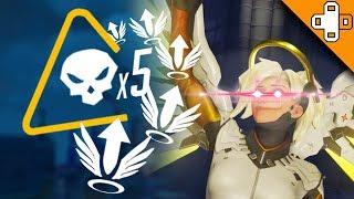 5 MAN MERCY REZ IS BACK??? Overwatch Funny & Epic Moments 478