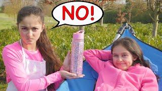 SIS CAN'T SAY NO FOR 24 HOUR CHALLENGE!! Dart Map PRANK!!