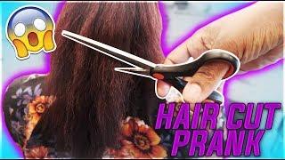 HAIR CUT PRANK ON WIFE **she freaks out** | THE PRINCE FAMILY