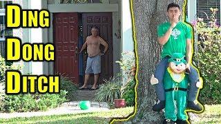 DING DONG DITCH In Leprechaun Suit PRANK!