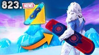 *NEW* DRIFTBOARD COOL TRICKS! - Fortnite Funny WTF Fails and Daily Best Moments Ep. 823