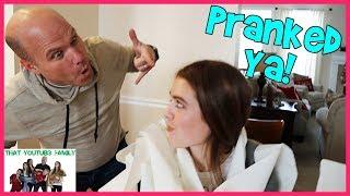 PRANK WEEK! Parents Sneaky Holiday DIY Funny Pranks / That YouTub3 Family I Family Channel