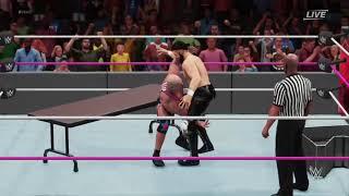 WWE 2K18 Extreme Moments Ep.19 (Featuring Stairs Glitch & Japanese Table Glitch )