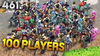 100 PLAYERS IN ONE SPOT..!!! Fortnite Daily Best Moments Ep.461 Fortnite Battle Royale Funny Moments