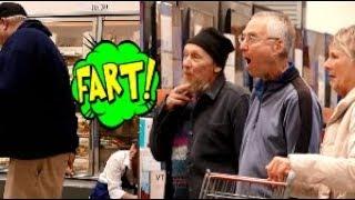 Funny Wet Fart Prank With The Sharter | Last Minute Christmas Shopping Trip.