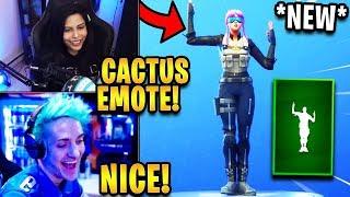 Streamers React to *NEW* "Prickly Pose" Emote! | Fortnite Highlights & Funny Moments