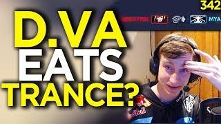 D.Va Can Eat Zenyatta Transcendence Now!? - Overwatch Funny Moments 342