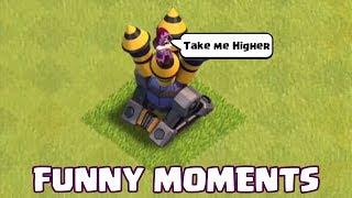 Clash of Clans Funny Moments Montage | COC Glitches, Fails, Wins, and Troll Compilation #36
