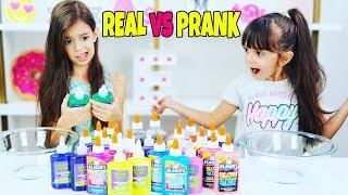 Real vs Prank Slime - Don't Choose The Wrong Glue Slime Challenge!
