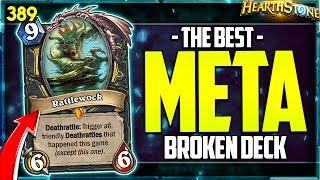 THE BEST NEW BROKEN META DECK!!.. | Hearthstone Funny Daily moments ep 389