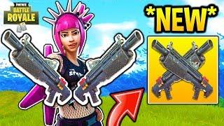 *NEW* DOUBLE HEAVY SHOTGUN = OP! *MYTH REACTS* | Fortnite SAVAGE & FUNNY Moments