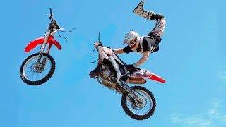 TOP 70  Extreme Motocross | Motorcycle jumps |  Enduro 2019
