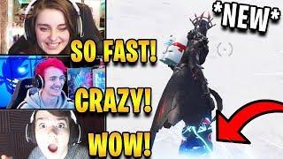 Streamers First Time Using the *NEW* Driftboard! *INSANE* | Fortnite Highlights & Funny Moments