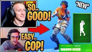 Streamers React to the *NEW* Shadow Boxer Emote! - Fortnite Best and Funny Moments