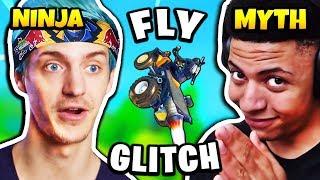 Myth Teaches Ninja FLYING GLITCH (Quad Exploit) | Fortnite Daily Funny Moments Ep.248