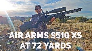 Air Arms S510 XS .22 Cal 72 Yards Pellet Testing for Extreme Bench Rest