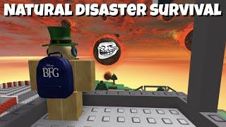 Roblox Natural Disaster Survival Funny Moments