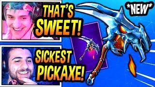 STREAMERS REACT TO THE *NEW* DEMON SKULL PICKAXE! *EPIC* Fortnite FUNNY & SAVAGE Moments
