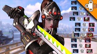 THIS WIDOW CAN'T BE STOPPED! Overwatch Funny & Epic Moments 595