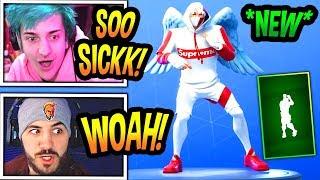 STREAMERS REACT TO *NEW* "SHADOW BOXER" EMOTE/DANCE! Fortnite EPIC & FUNNY Moments