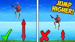 HOW TO JUMP HIGHER..!! *NEW TRICK* - Fortnite Funny Fails and WTF Moments! #287 (Daily Moments)