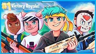 WILDCAT PLAYS SQUADS WITH NINJA in Fortnite: Battle Royale! (Fortnite Funny Moments & Fails)