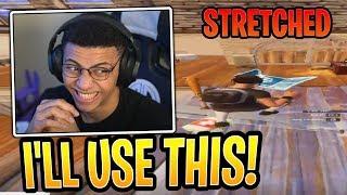 Myth Reacts to Worst Stretched Resolution in Fortnite! - Fortnite Best and Funny Moments
