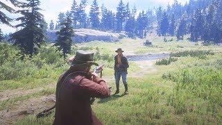 Red Dead Redemption 2 - Epic High Action Combat, Bounty Hunt & Funny Moments Compilation #2