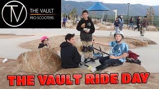 ROCCO PIAZZA AT THE VAULT RIDE DAY (SCOOTERING)