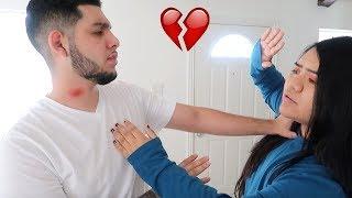 HICKEY PRANK ON GIRLFRIEND *GONE WRONG*