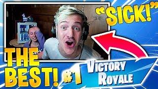 NINJA REACTS TO BEST IMPULSE GRENADE! Fortnite Funny Daily Moments