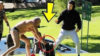 FIGHT ME PRANK IN THE HOOD GONE EXTREMELY WRONG!! ????