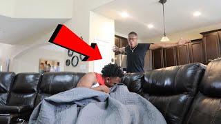 GETTING F.R.E.A.K.Y IN FRONT OF CARMEN AND COREY PRANK !!!
