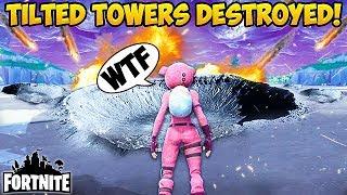 TILTED TOWERS AFTER IT GETS DESTROYED! - Fortnite Funny Fails and WTF Moments! #157