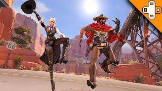 Ashe and McCree LOVE Each Other! Overwatch Funny & Epic Moments 670