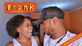 COUPLE PRANK BY THE WAJESUS FAMILY | APRIL FOOLS DAY