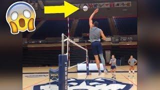 Basketball Player Play Volleyball !? Funny Volleyball Videos (HD)