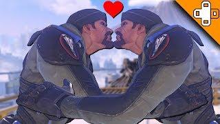 REAPER KISSES REAPER! Overwatch Funny & Epic Moments 583