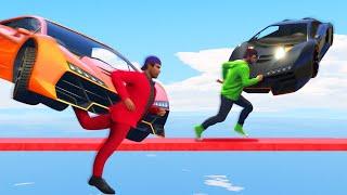 99% IMPOSSIBLE TO DODGE THE CARS! (GTA 5 Funny Moments)